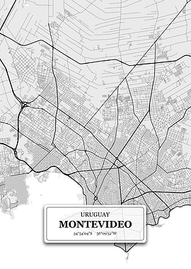 Montevideo City Map