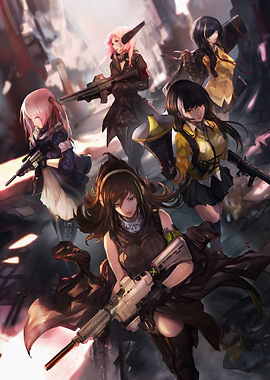 Girls Frontline Anti Rain