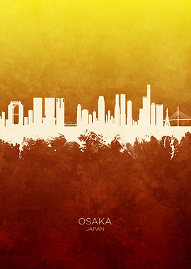 Osaka Skyline Japan