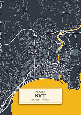 Nairobi Kenya City Map