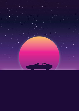 Retro 80s Convertible