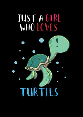 Cute Turtle Girl