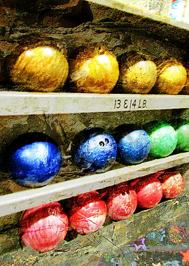 Bowling art print w1
