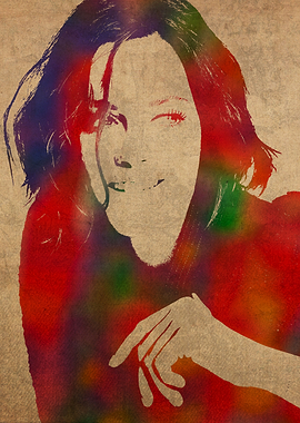 Kristen Stewart Watercolor