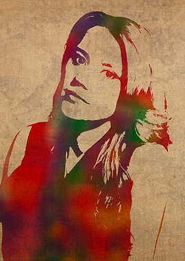 Kate McKinnon Watercolor