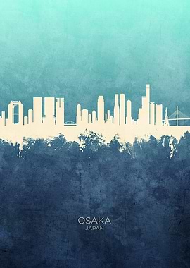 Osaka Skyline Japan