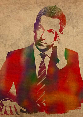 Seth Myers Watercolor Art