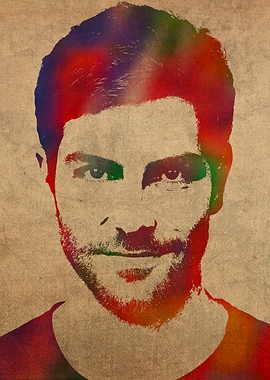 David Giuntoli Watercolor