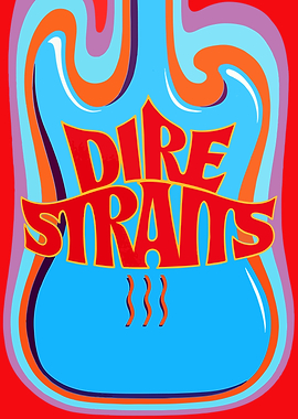 Dire Straits Poster