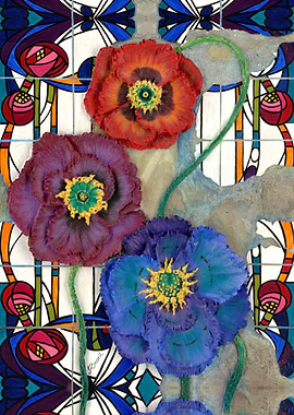 Glass Poppies