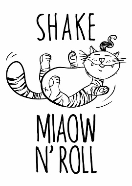 Rock and roll Cat