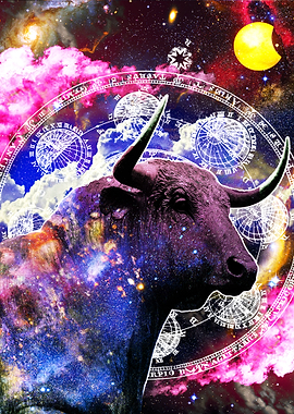 Taurus Zodiac Wall art