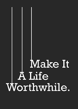 Inspirational quote life