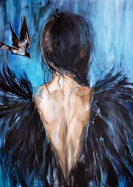 Lady Bird modern artwork