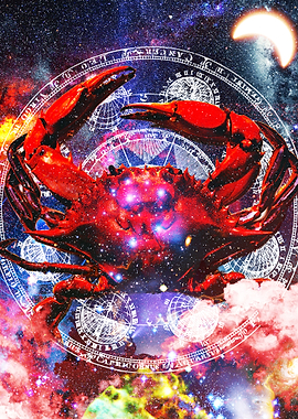 Cancer Zodiac Wall Art