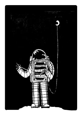 Astronaut polaroid 8