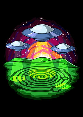 Crop Circles Alien UFO