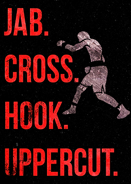 JAB CROSS HOOK UPPERCUT