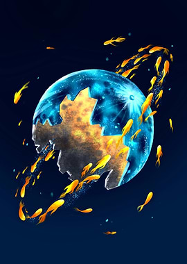 Fish Orbit Planet