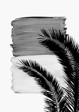 Palms Abstract Naturelle 2