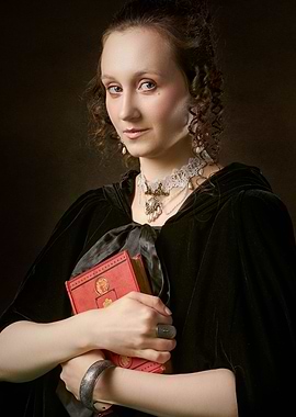 Girl with Ephemeral Smile