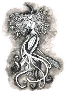 Witch on Broomstick