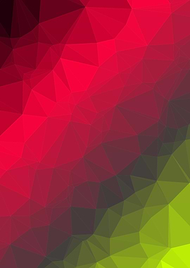 Red Trianglify colors