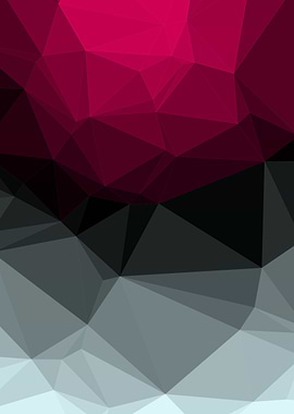 Hotpink Trianglify colors