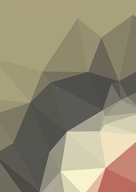 Red Trianglify colors