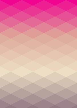 Hotpink Trianglify colors