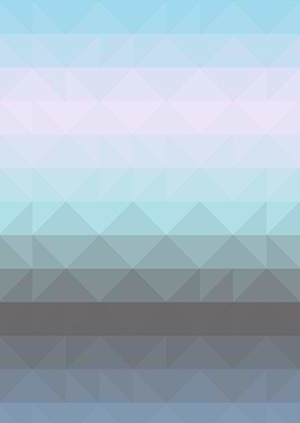 Rainbow Trianglify colors