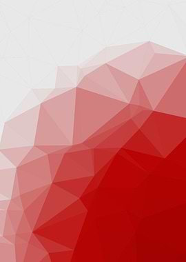 Red Trianglify colors