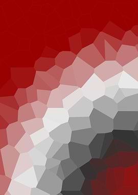 Red Trianglify colors