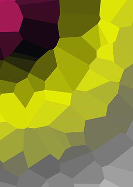 Hotpink Trianglify colors