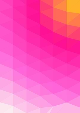 Hotpink Trianglify colors