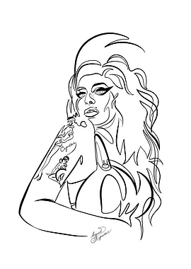 Amy Winehouse Portrait