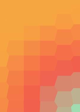 Sunset Trianglify colors