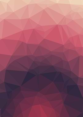 Hotpink Trianglify colors