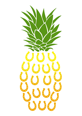 Pineapple Horseshoe