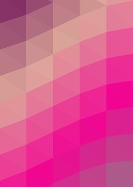 Hotpink Trianglify colors