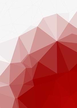 Red Trianglify colors