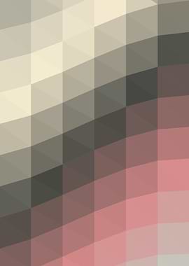 Hotpink Trianglify colors