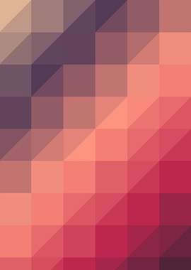 Hotpink Trianglify colors