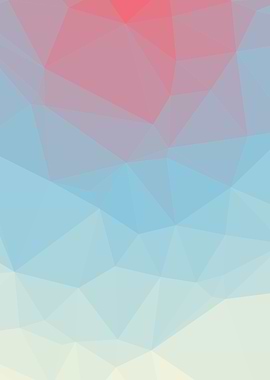 Sunset Trianglify colors