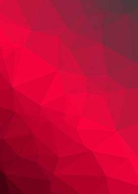 Red Trianglify colors