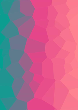 Hotpink Trianglify colors