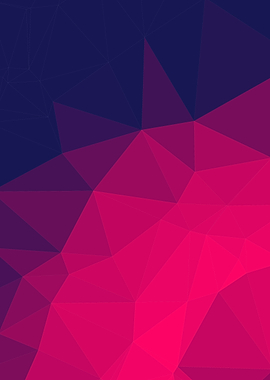 Hotpink Trianglify colors