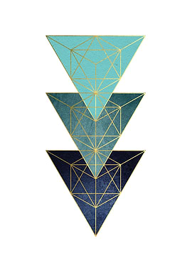 Sacred Geometry Triangles