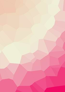 Hotpink Trianglify colors