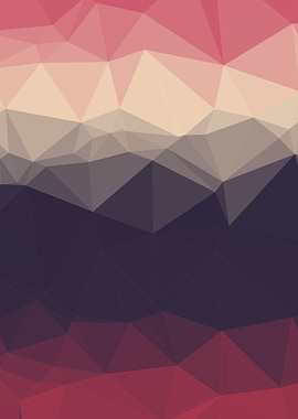 Hotpink Trianglify colors